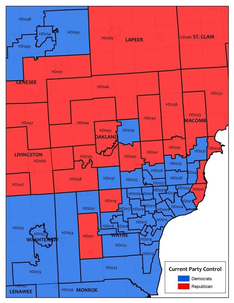 harta Detroit