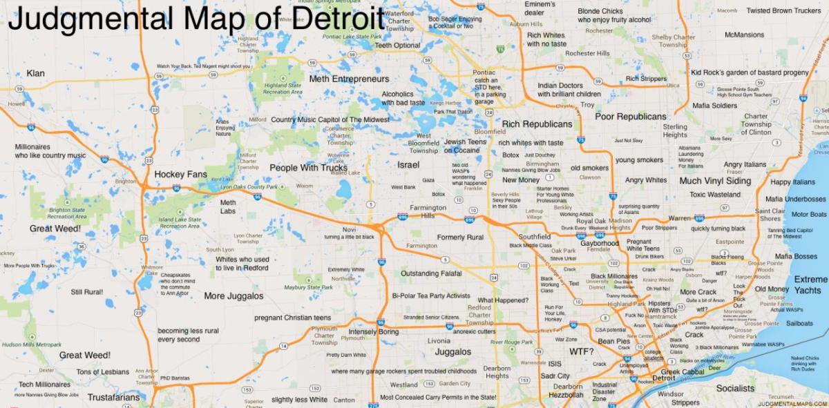 judeca harta Detroit