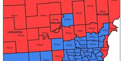 Harta Detroit