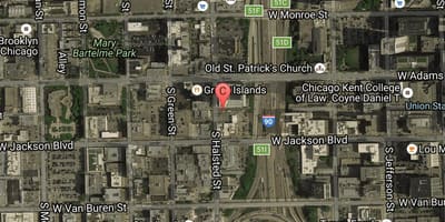 Harta Greektown Detroit